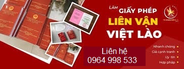 Làm giấy phép liên vận Việt - Lào giá siêu rẻ tại Đồng Tháp
