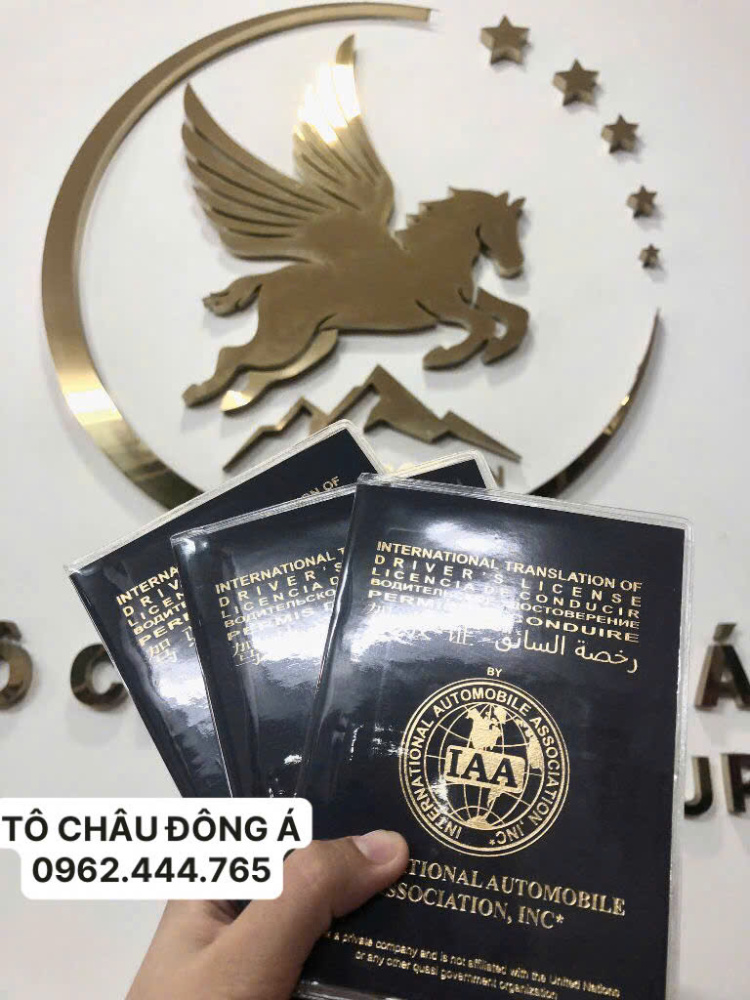 Đổi bằng lái xe Quốc Tế IAA tại Bình Dương