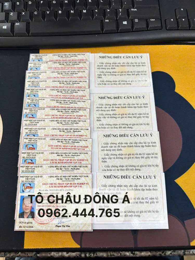 Mua thẻ tập huấn lái xe uy tín tại Bắc Ninh