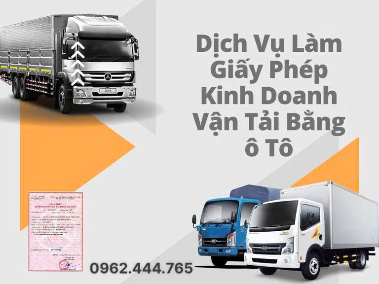 Thủ tục làm giấy phép kinh doanh vận tải tại Hòa Bình