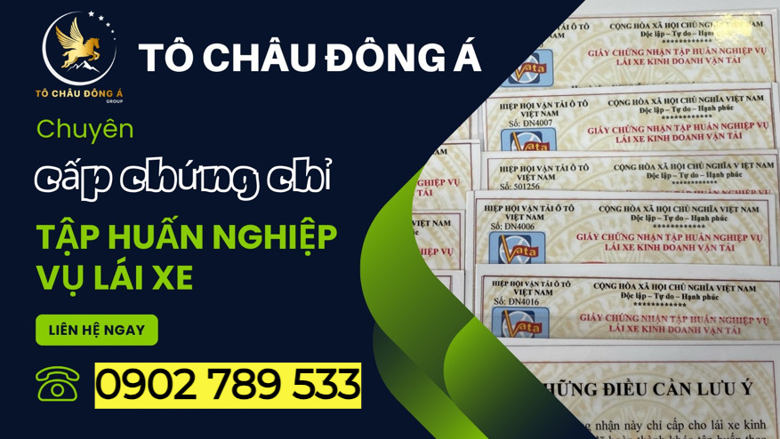 Làm thẻ tập huấn nghiệp vụ lái xe ở đâu vừa rẻ vừa nhanh uy tín Hải Phòng