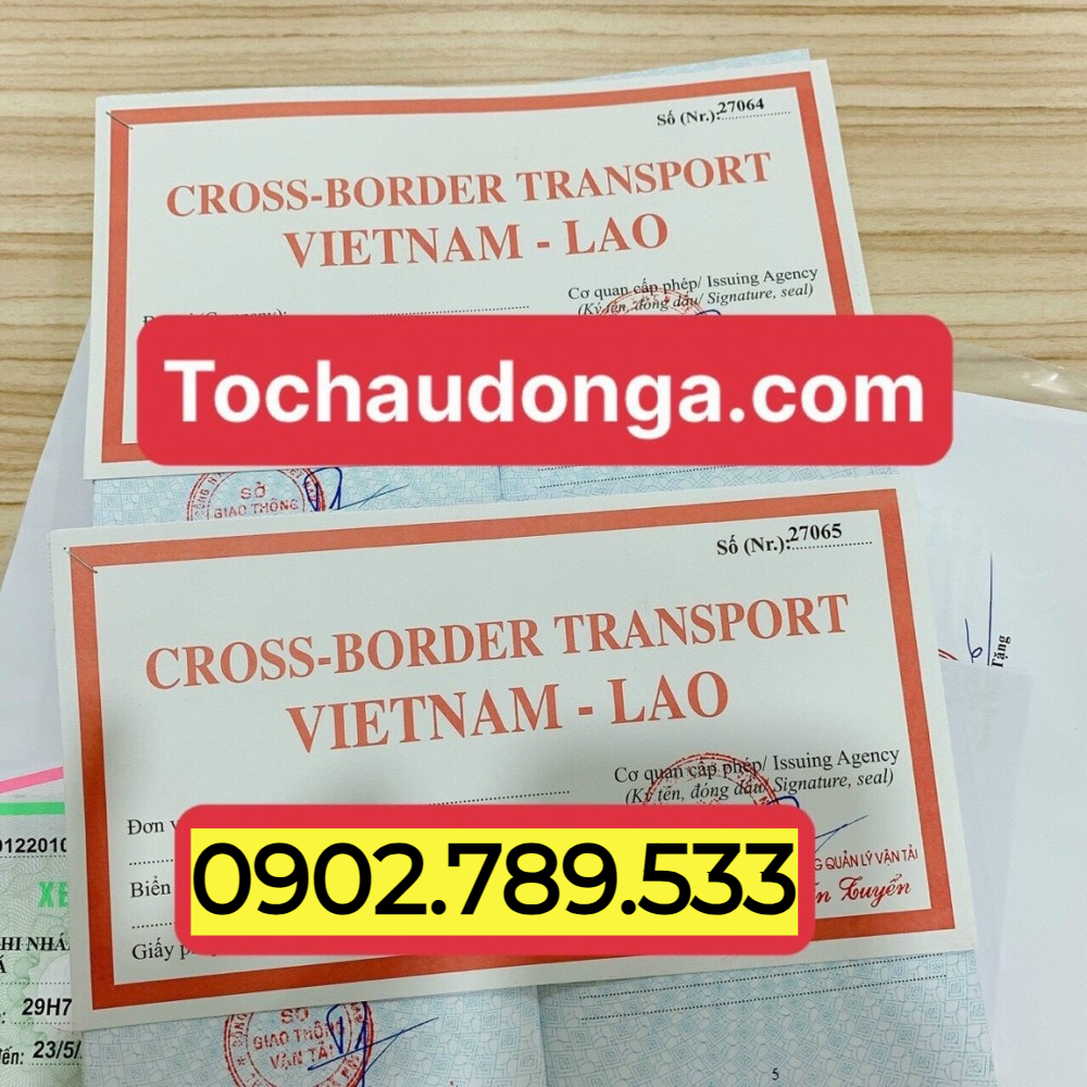 XIN GIẤY PHÉP LIÊN VẬN VIỆT - LÀO UY TÍN BÌNH ĐỊNH