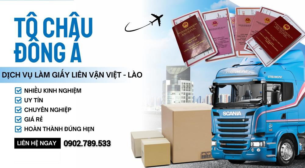 XIN GIẤY PHÉP LIÊN VẬN VIỆT - LÀO UY TÍN BÌNH ĐỊNH