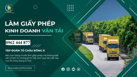 Xin cấp giấy phéo kinh doanh vận tải ở Phú Thọ